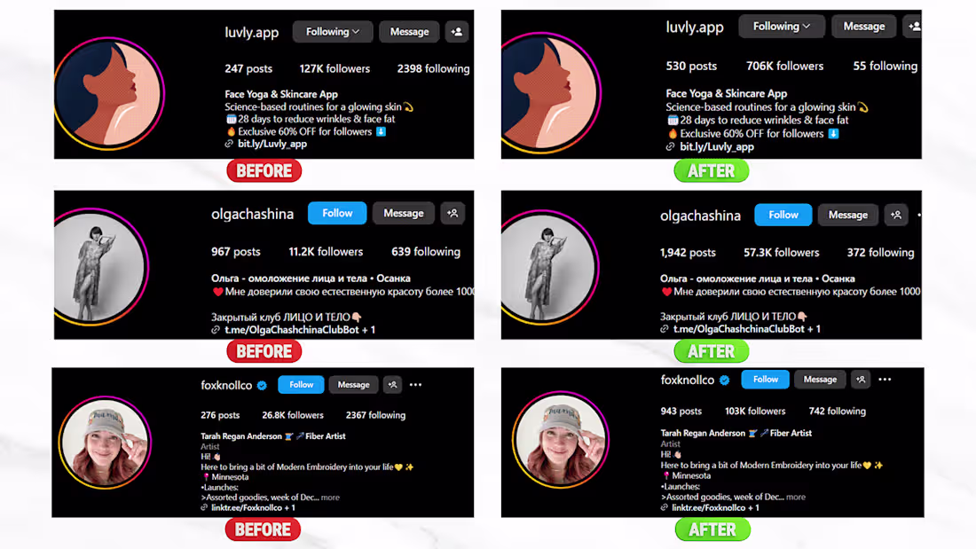 Cover image for Instagram Marketing & Organic Growth