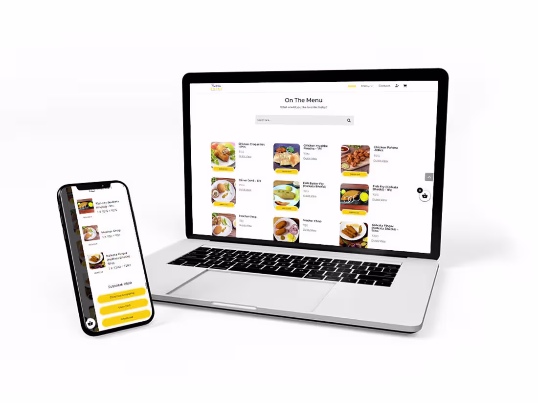 Cover image for Machhli Baba Fries - E-commerce website for a restaurant