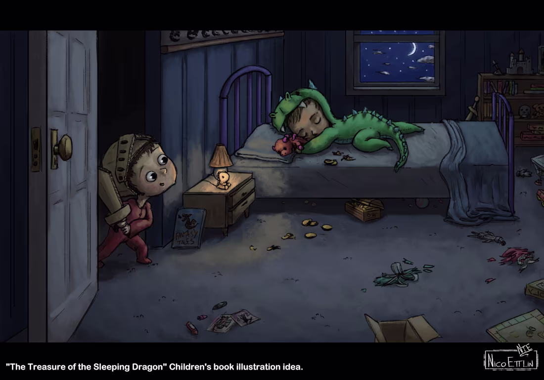 Cover image for Children's Book Illustrations Portfolio