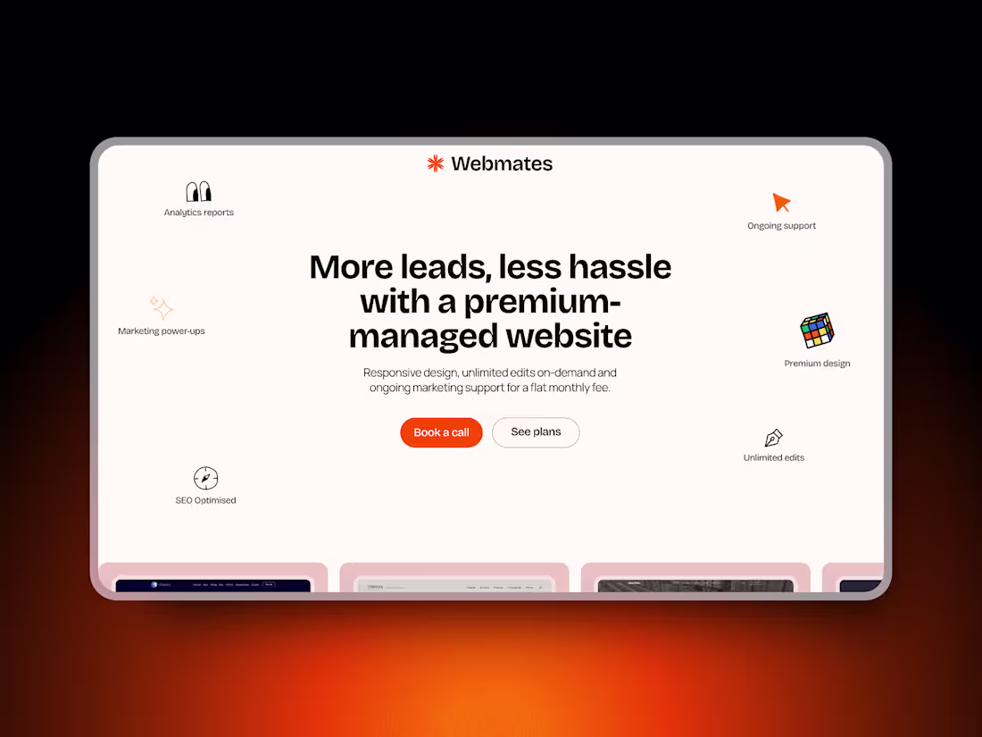 Cover image for Webmates: Framer design & development
