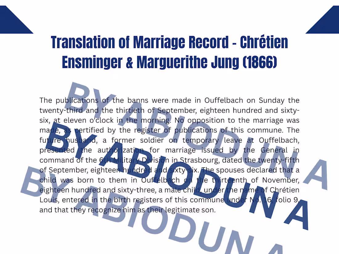 Cover image for Historical Document Translation & Localization: I provided a...