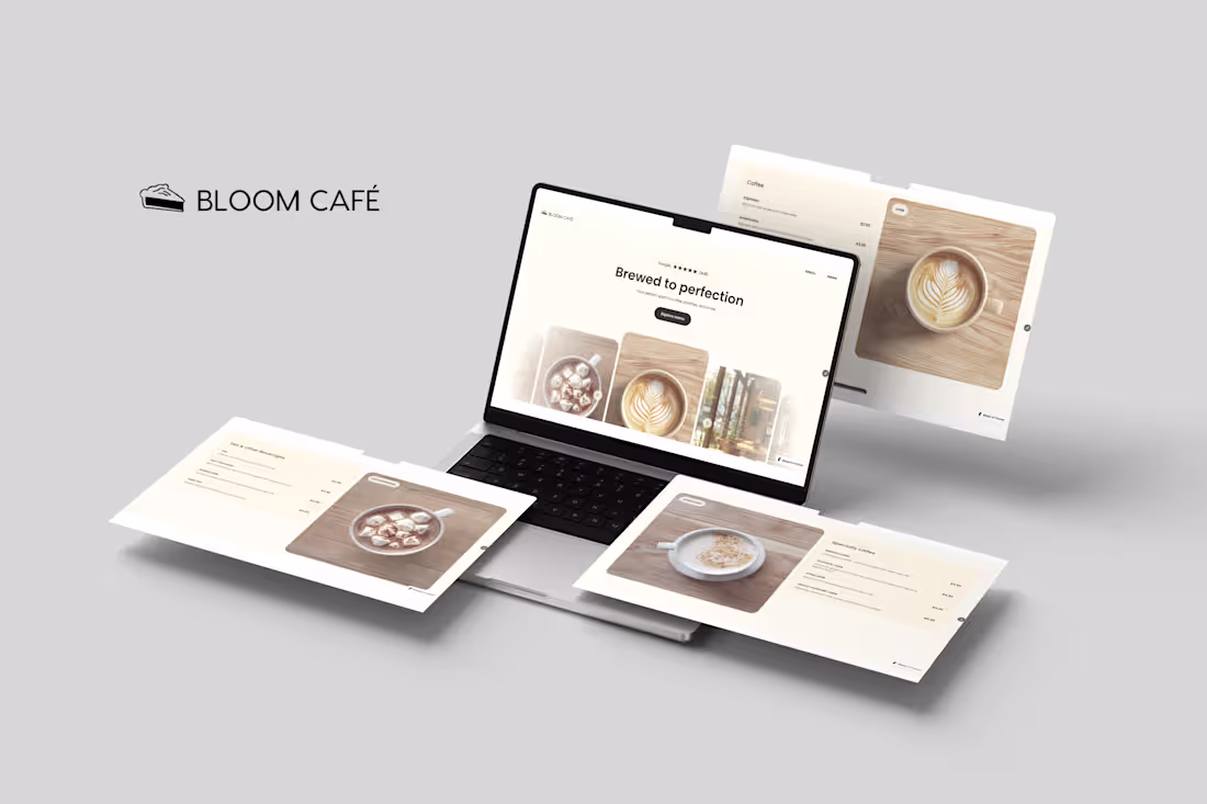 Cover image for Bloom Café – A Digital Home for Coffee Lovers