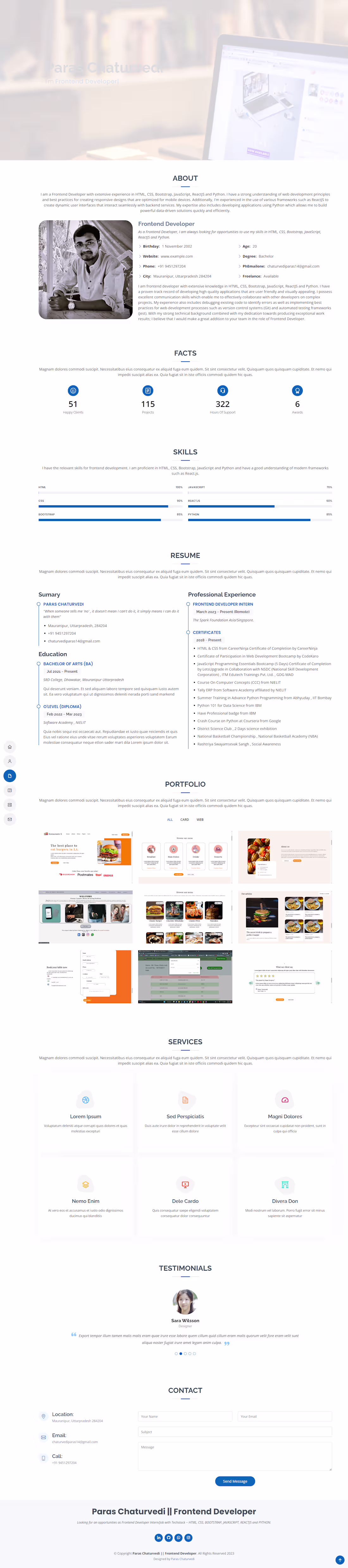 Cover image for Personal Portfolio