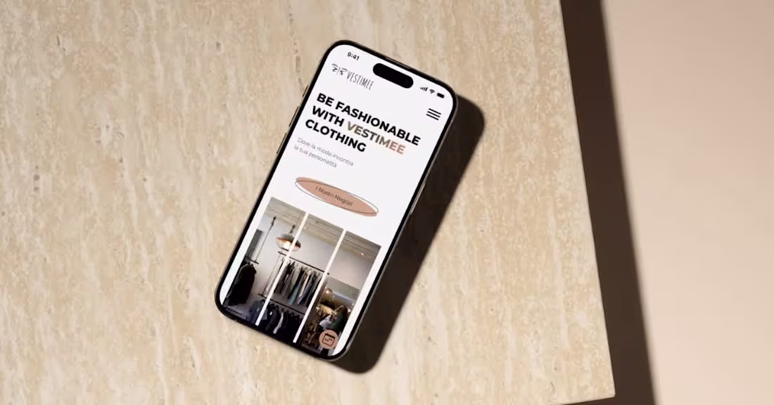 Cover image for Vestimee Website