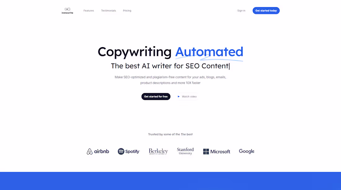 Cover image for Instawrite.ai