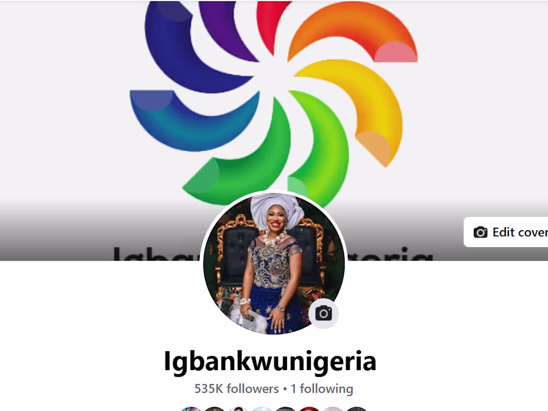 Cover image for Igbankwunigeria Facebook Page Management