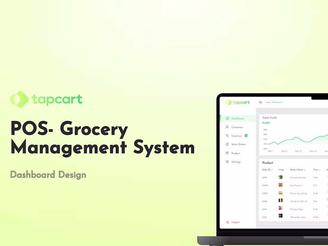 Cover image for Designing a User-Friendly POS - Grocery Managment System