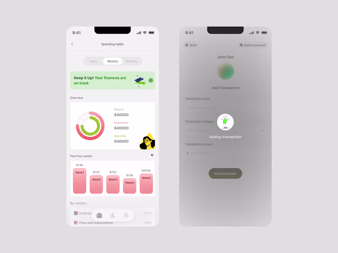 Cover image for Budget App Design