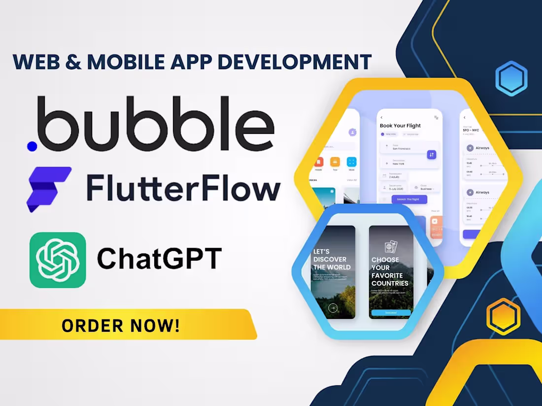 Cover image for Bubble io developer bubble io saas developer bubble mvp bubbleio