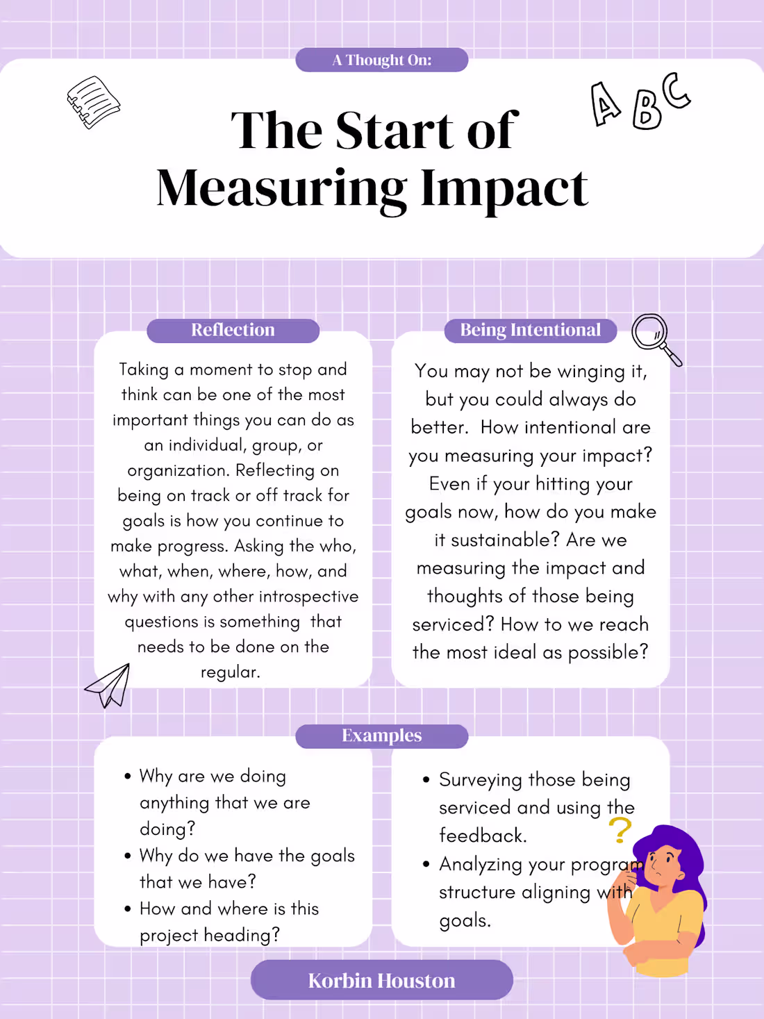 Cover image for Some of my quick thoughts on being more intentional with mea...