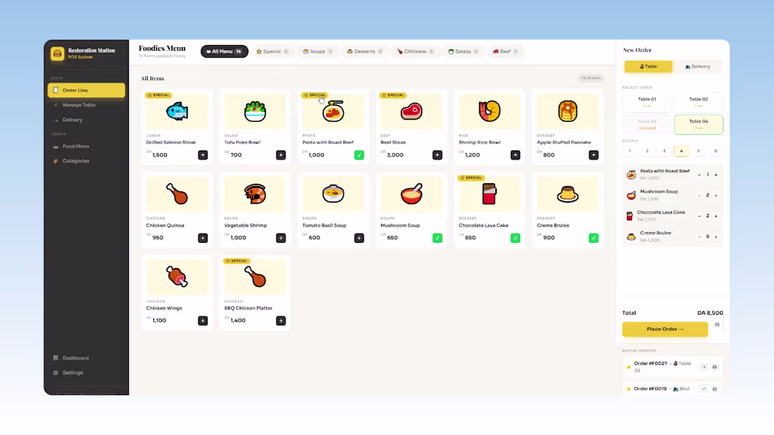 Cover image for Restaurant POS & Management Tools