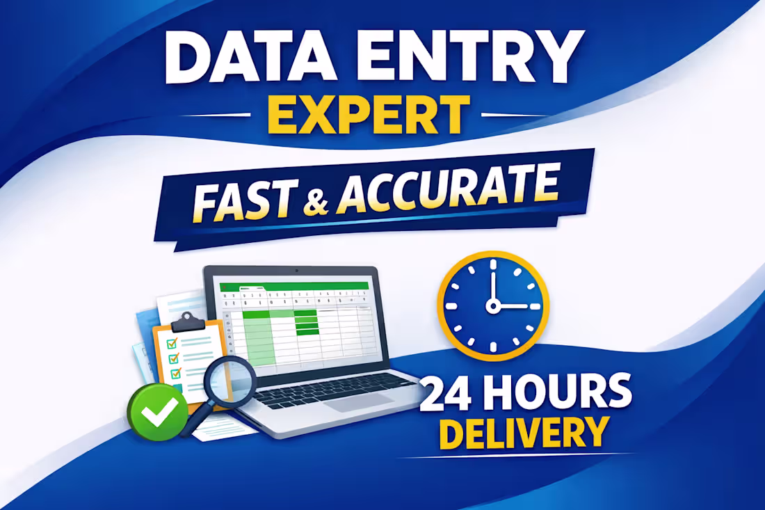 Cover image for any type data entry i