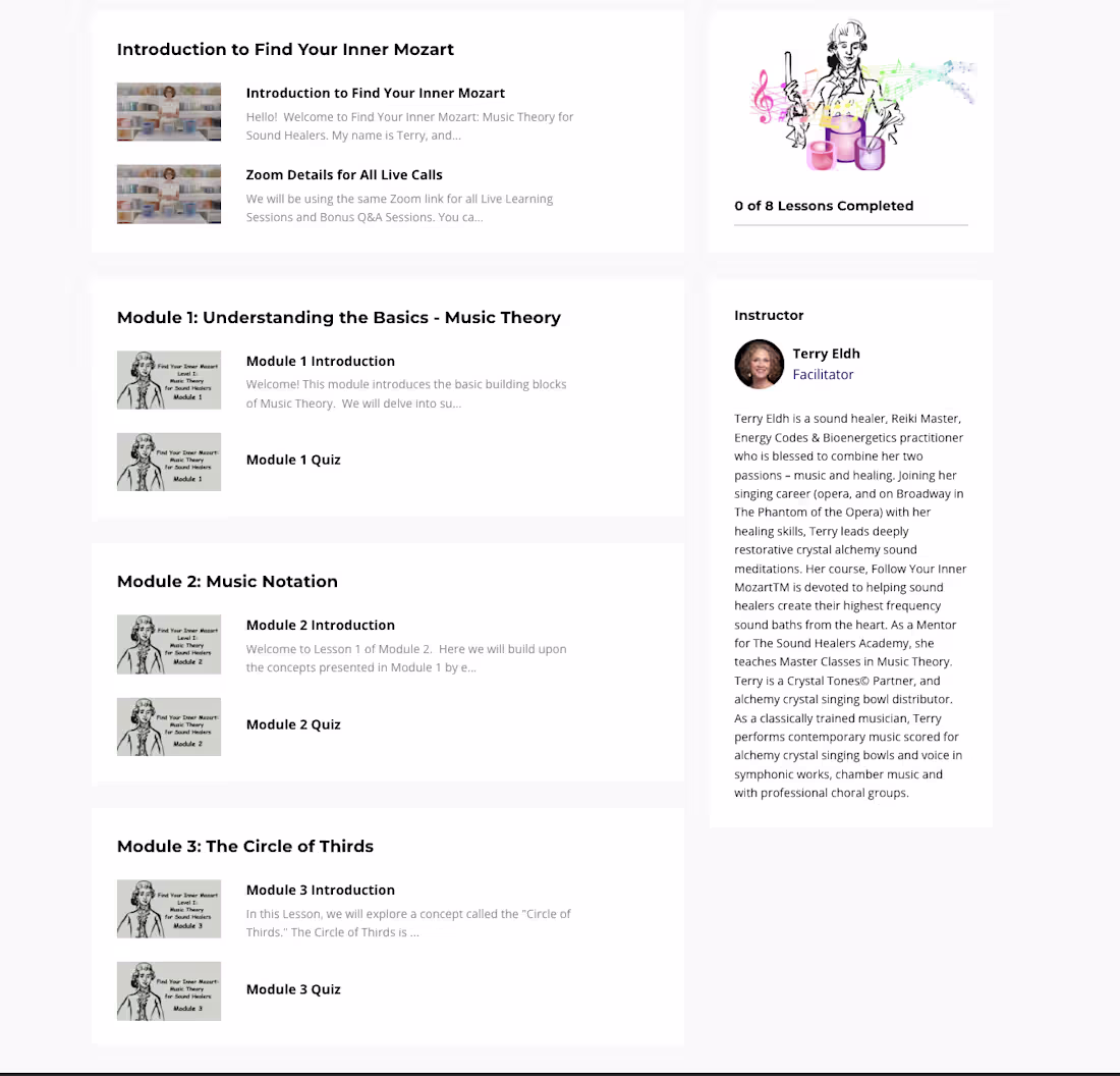 Cover image for Online Course Design - Music