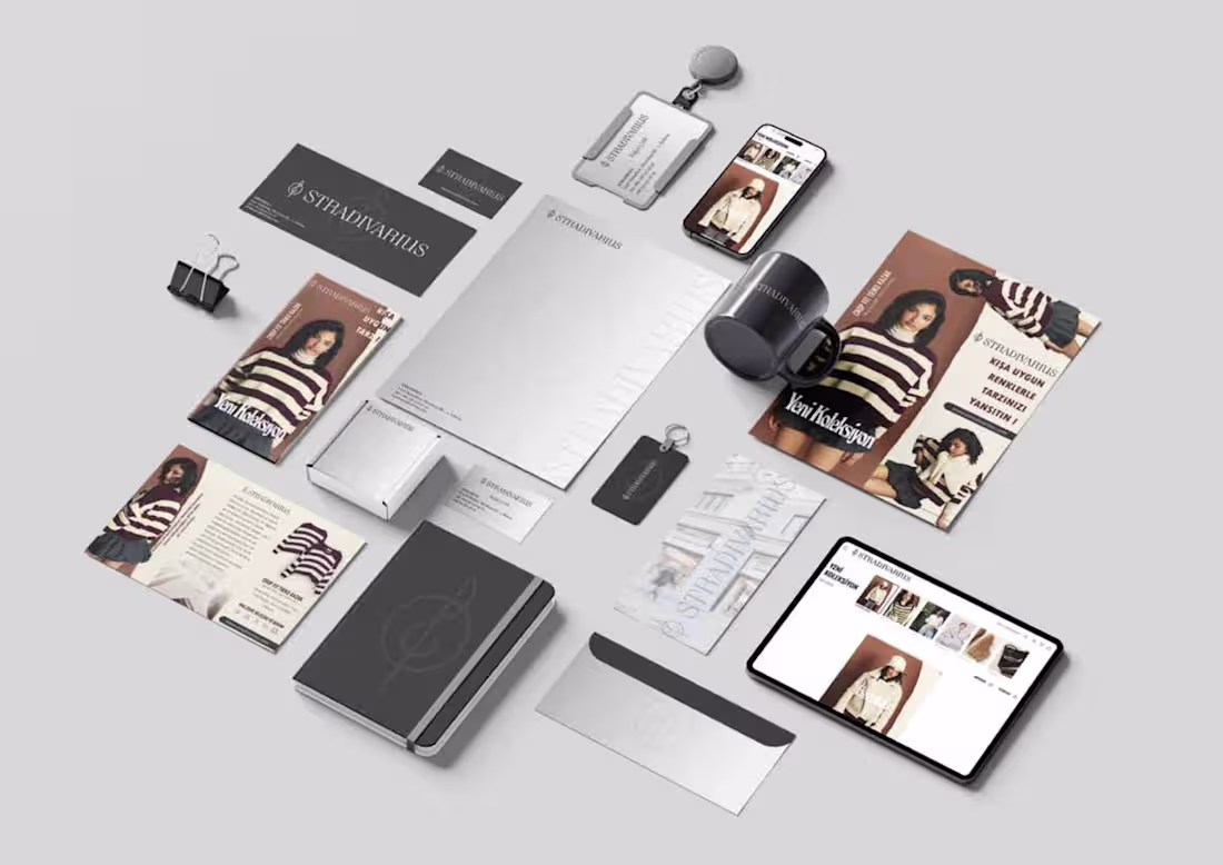 Cover image for STRADIVARIUS corporate identity