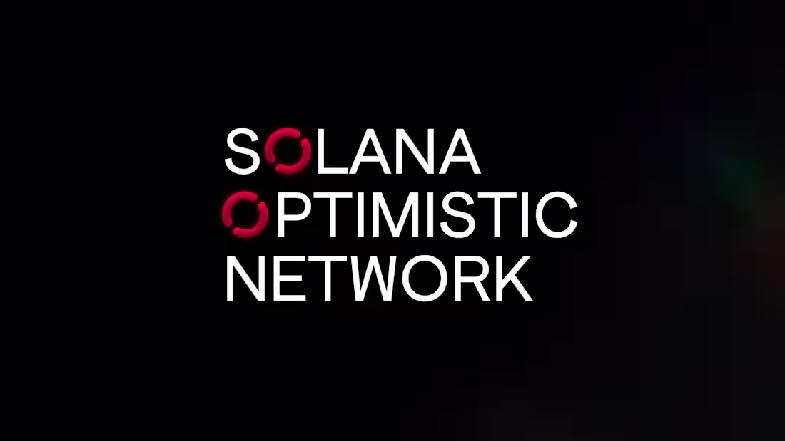 Cover image for Solana Optimistic Network - Brand Book 