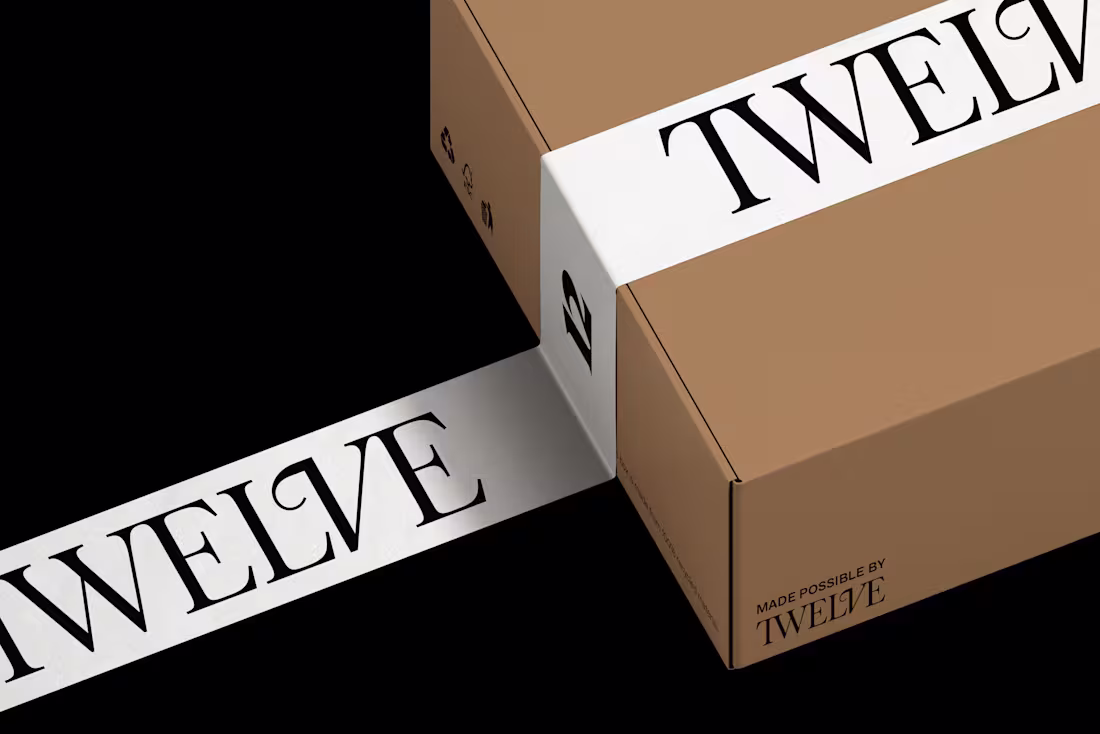 Cover image for TWELVE | Newsletter Design & Brand Collateral 