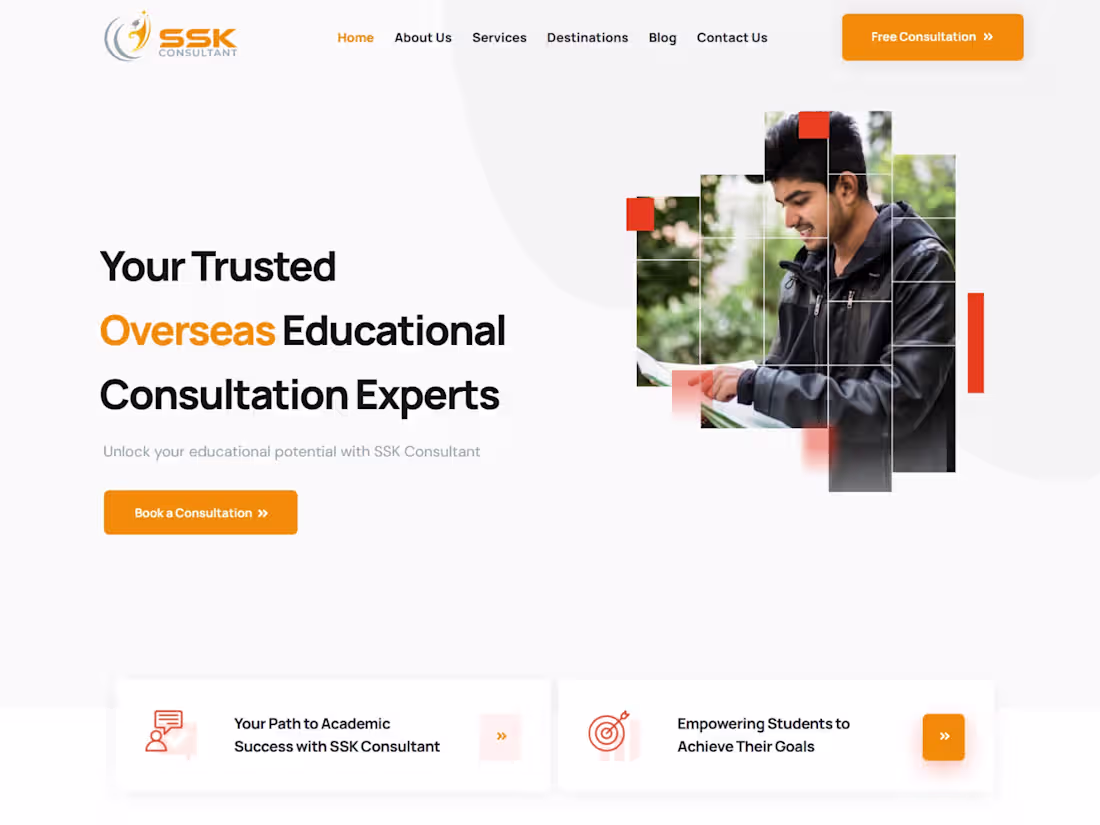 Cover image for SSK Consulting Website