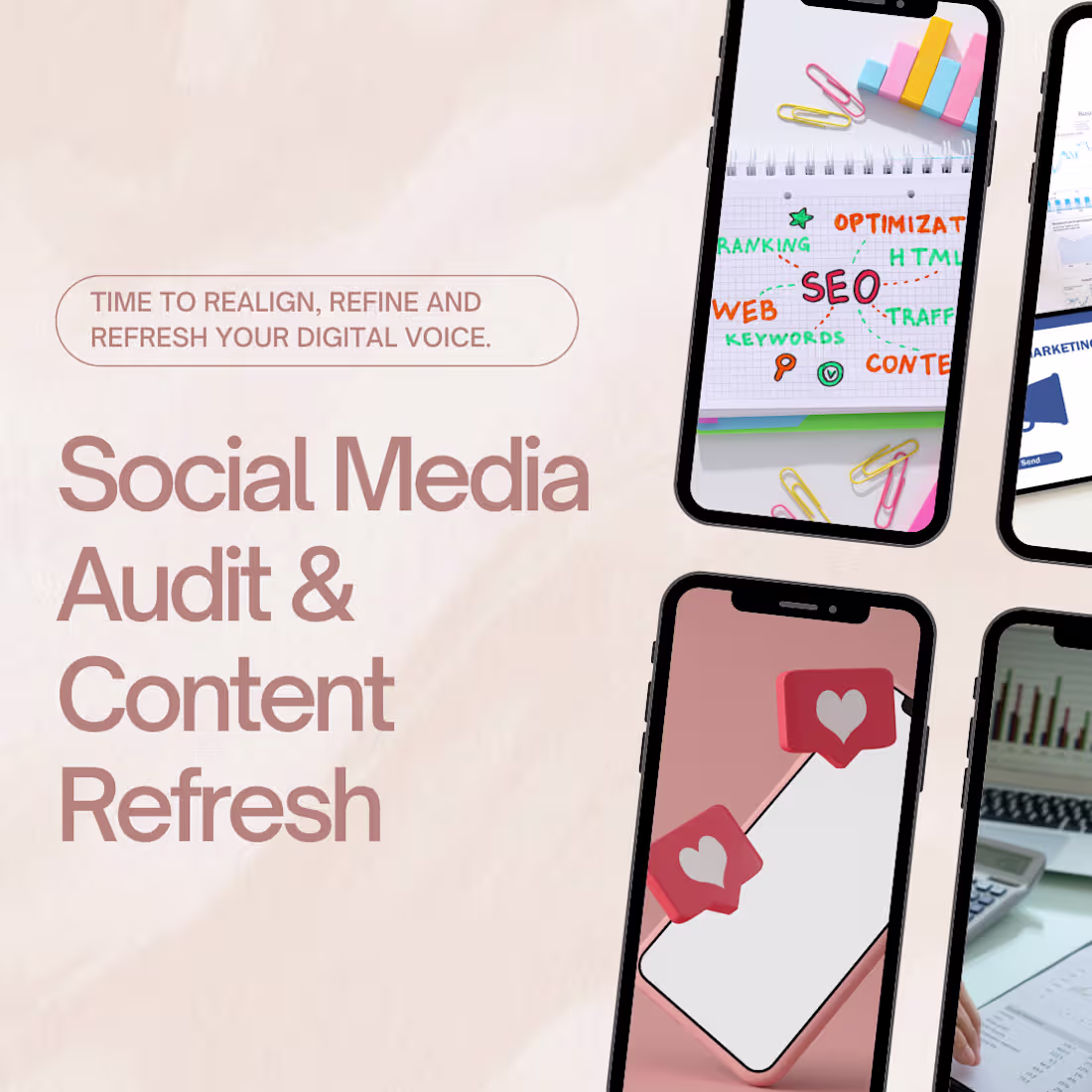 Cover image for Social Media Audit & Content Refresh