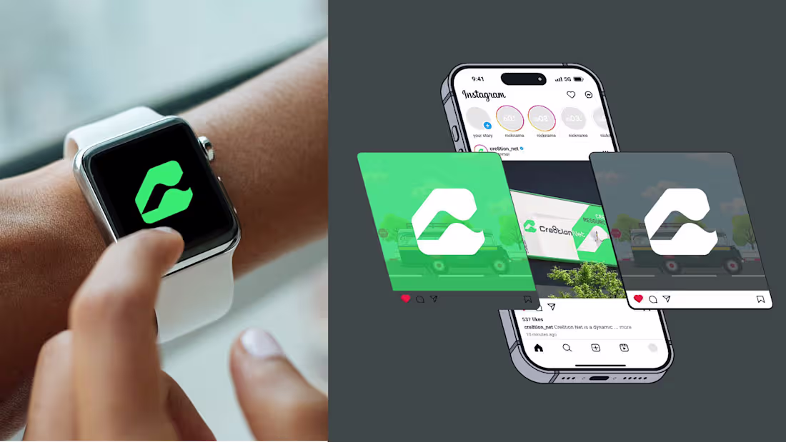 Cover image for Cre8tionNet Logo & Branding