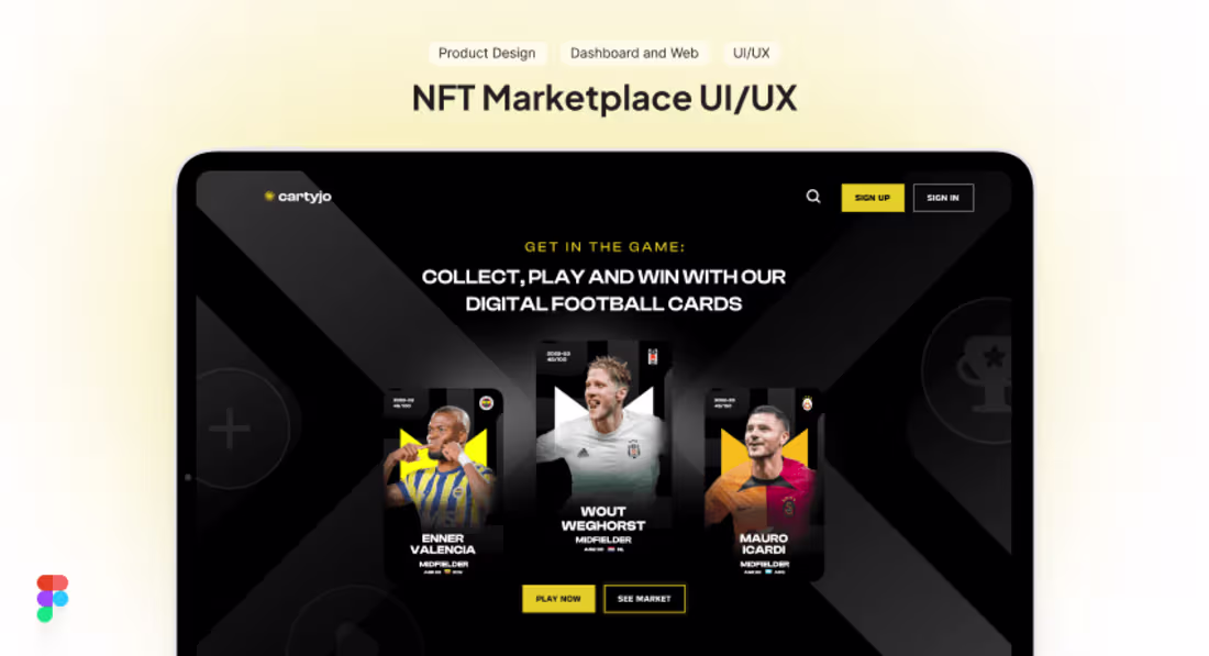 Cover image for Cartyjo - Web3 Project UI/UX