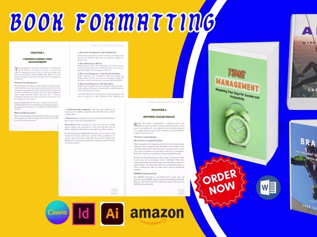 Cover image for Proofreading & Ebook Editing, Grammar Check & Ebook Formatting