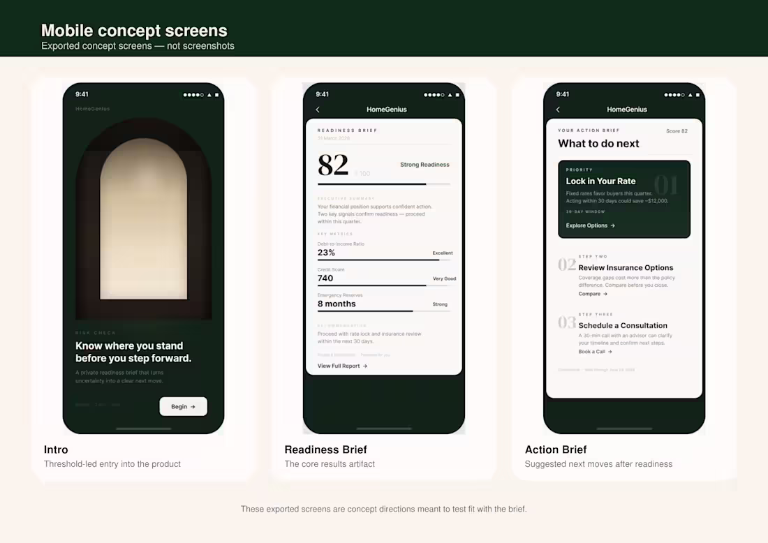 Cover image for Home genius app sample.