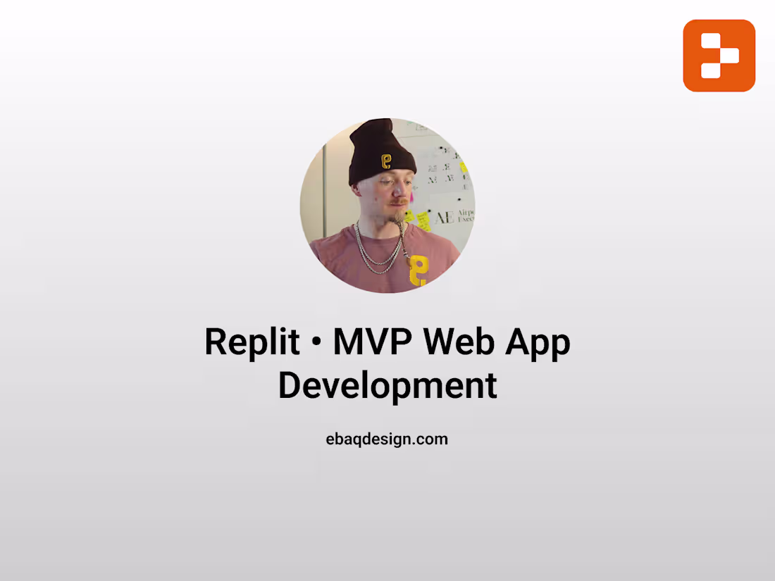 Cover image for Replit • MVP Web App Development
