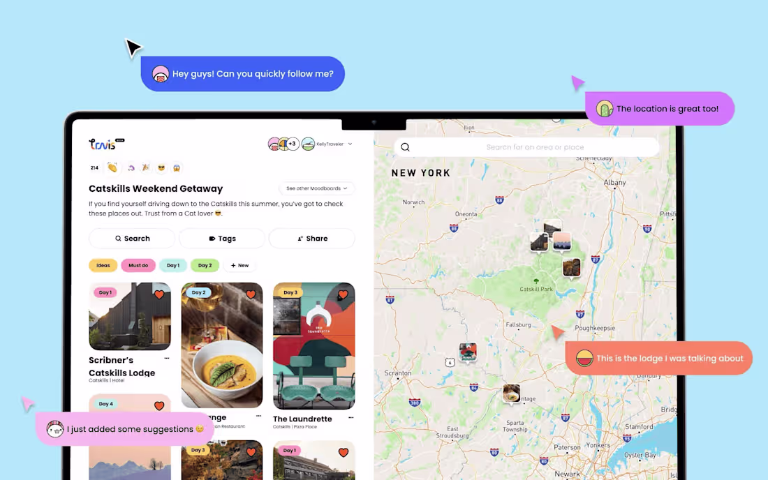 Cover image for Travis - Collaborative travel planning