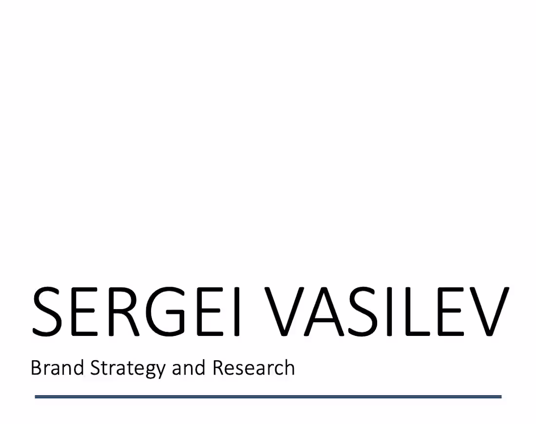 Cover image for Brand Strategy, Market Research & GTM Frameworks