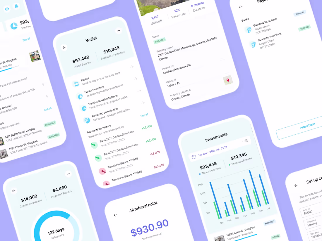 Cover image for User Research, UX/UI Design and Prototyping for a Proptech
