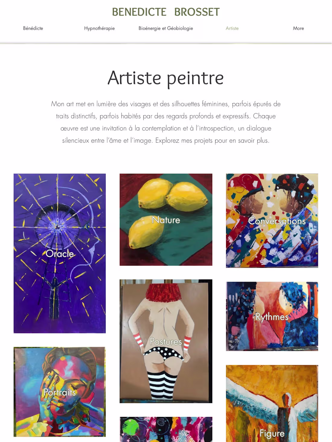 Cover image for An simple artist gallery on Wix