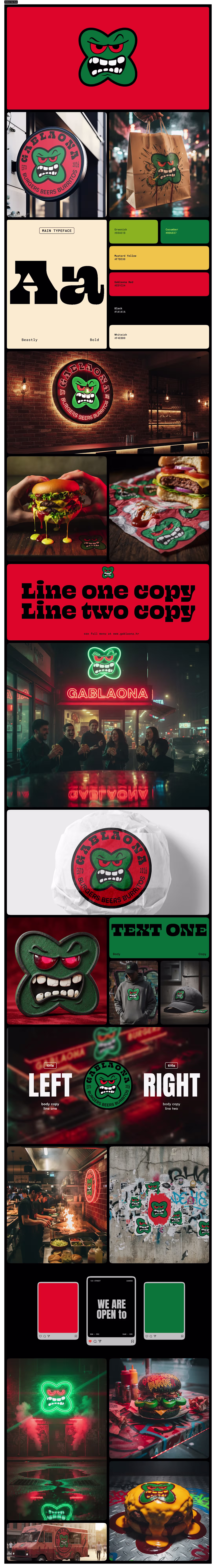 Cover image for Gablaona Brand Identity 2025