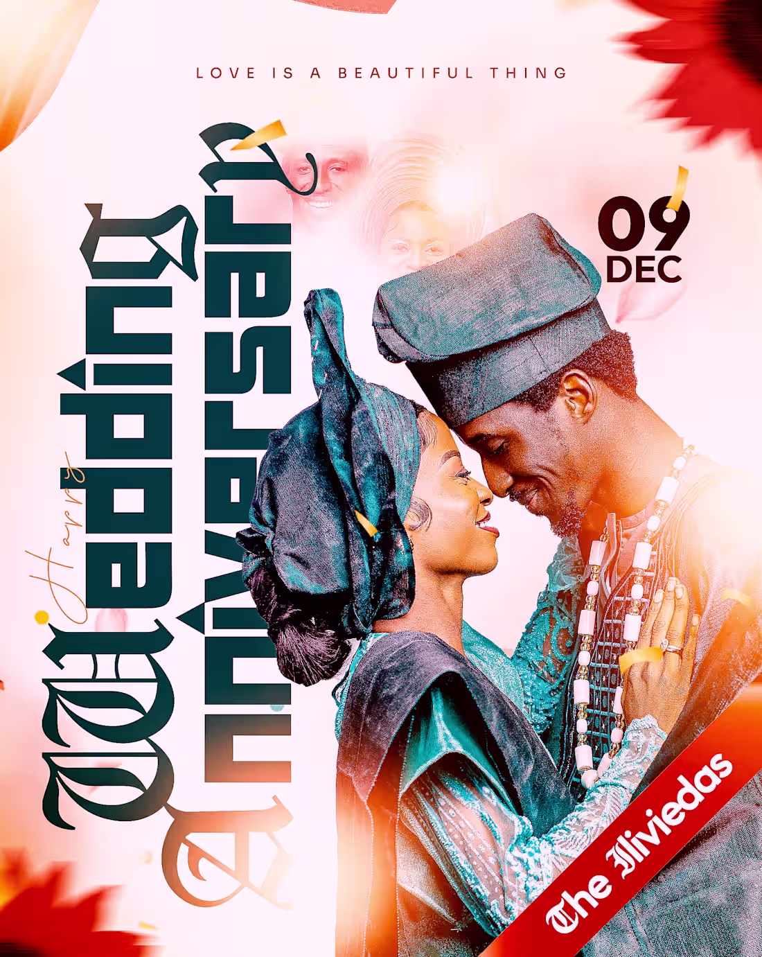 Cover image for Weding annivasary design for a client😊