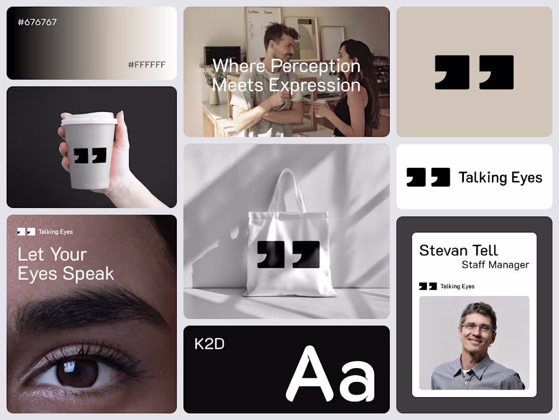 Cover image for Talking Eyes - Brand Identity