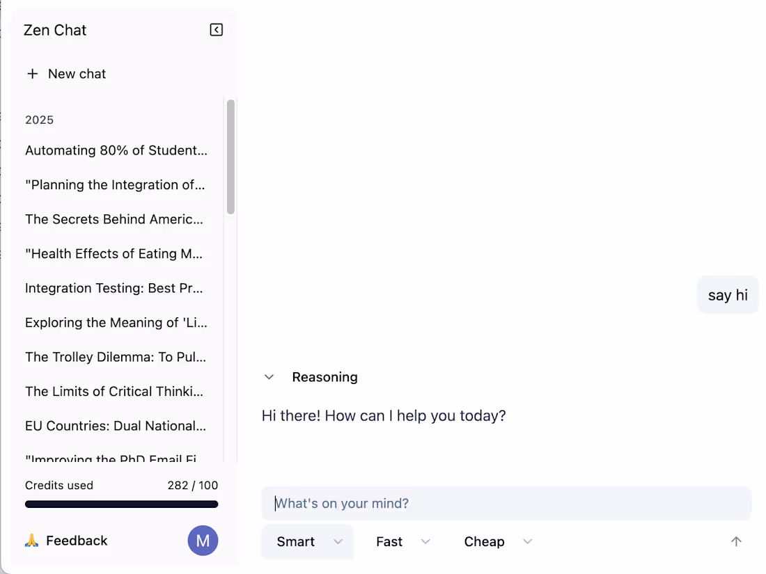 Cover image for Zen Chat