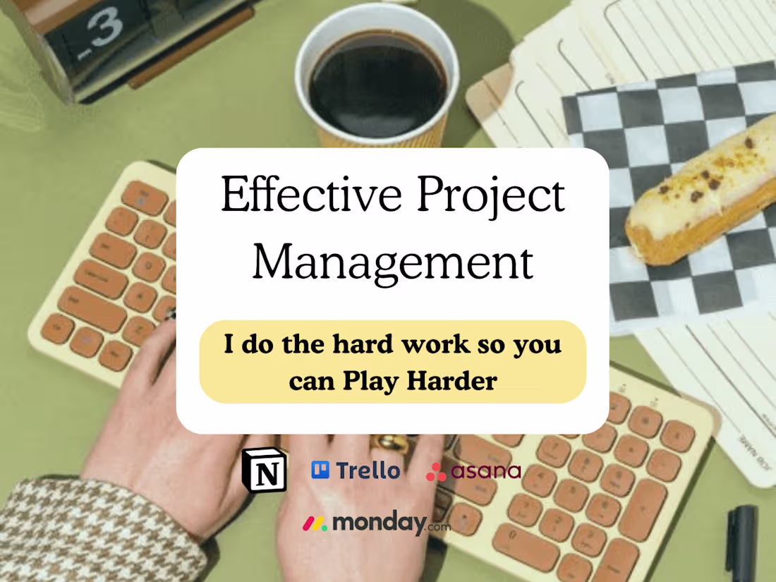 Cover image for Project Management (Ideation to Completion)