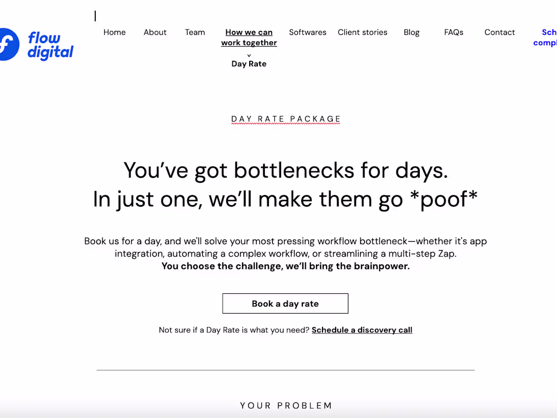 Cover image for Flow Digital | B2B web copy 