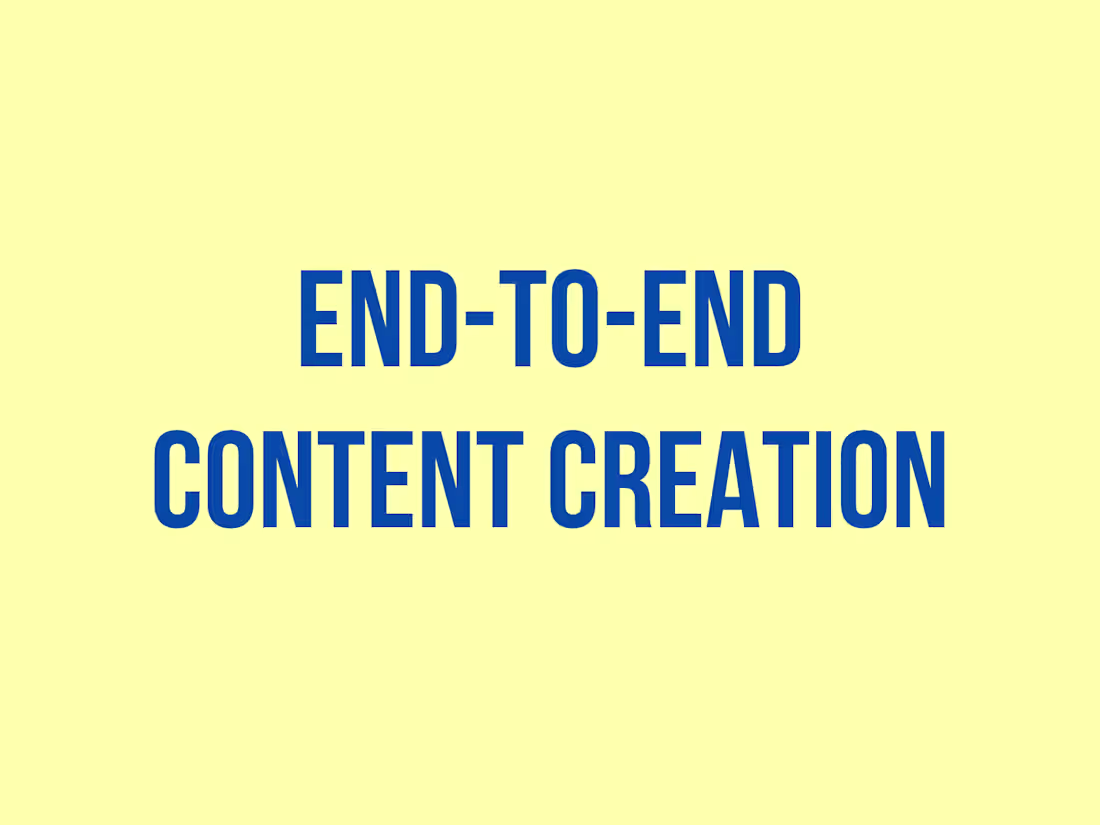 Cover image for Done-for-you social media content