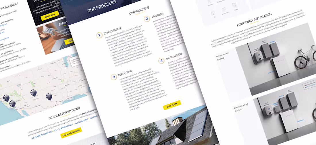 Cover image for Nexus Energy Systems: Responsive Web Design & Development