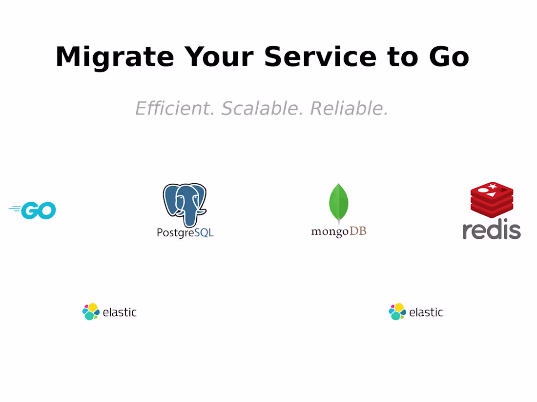 Cover image for Migrate your service to Go