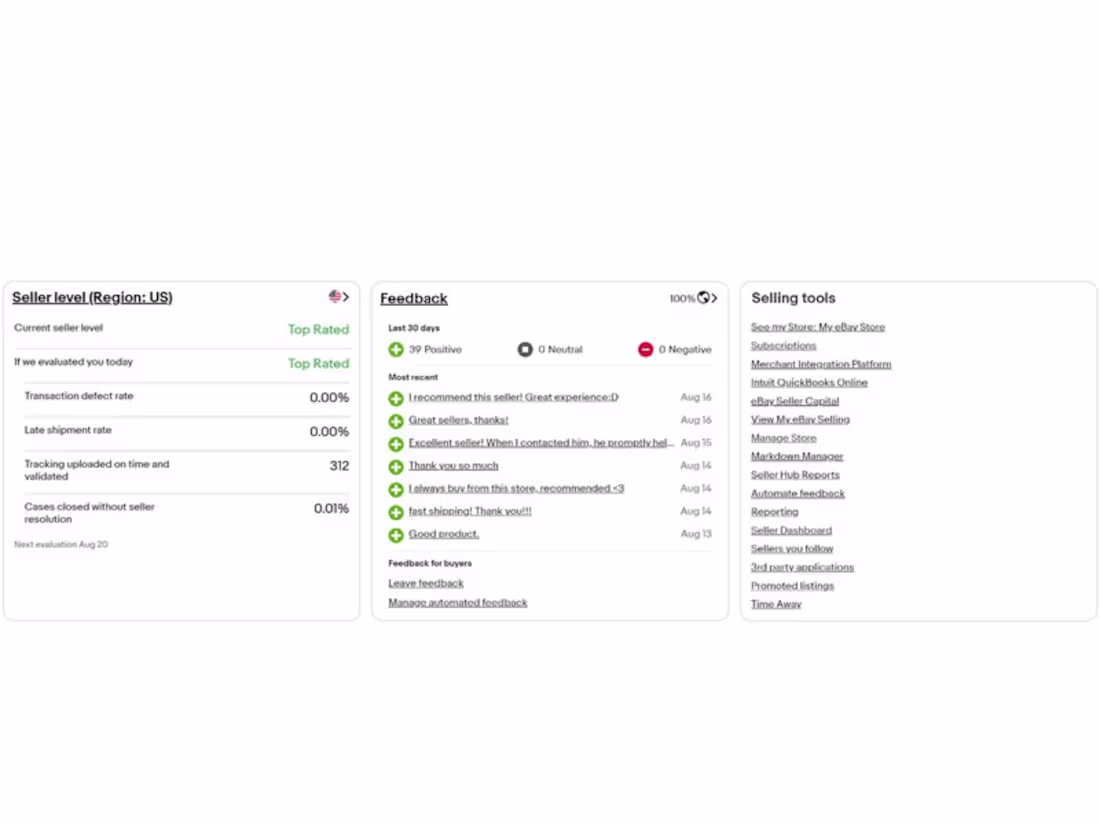 Cover image for eBay account management with complete setup