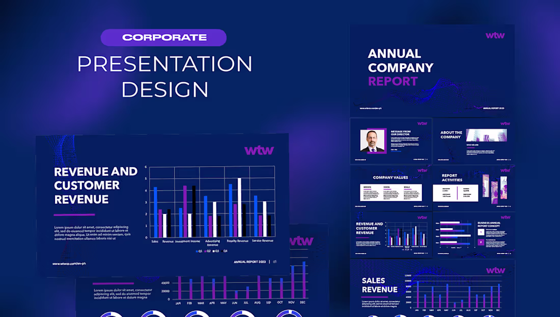 Cover image for Corporate Presentation Design