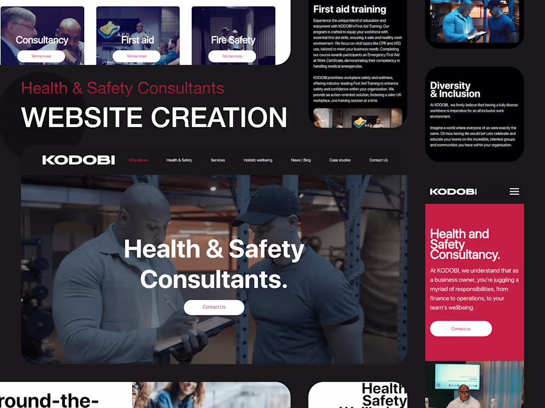 Cover image for Web Redesign and SEO for Health and Safety Consultants