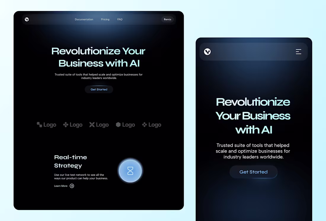 Cover image for Landing Page Template