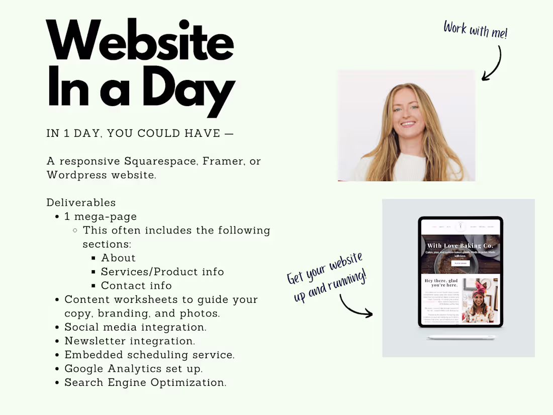 Cover image for Website in a Day