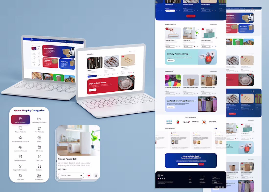 Cover image for Full-Spectrum Web Designing Services