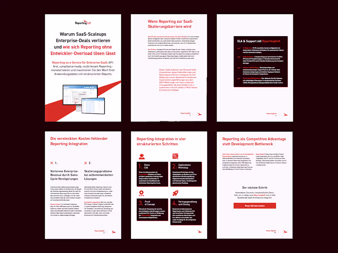 Cover image for SaaS Enterprise Whitepaper | Technical Layout I developed a ...