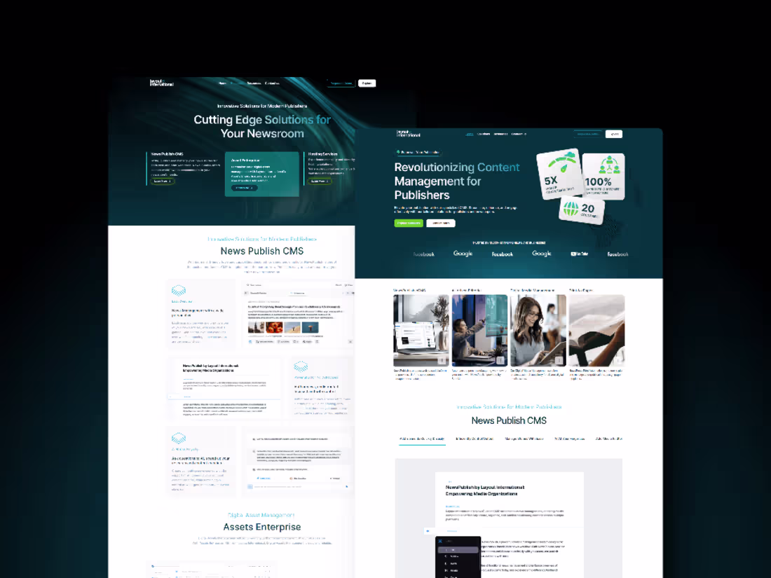 Cover image for Layout International Website Development in framer
