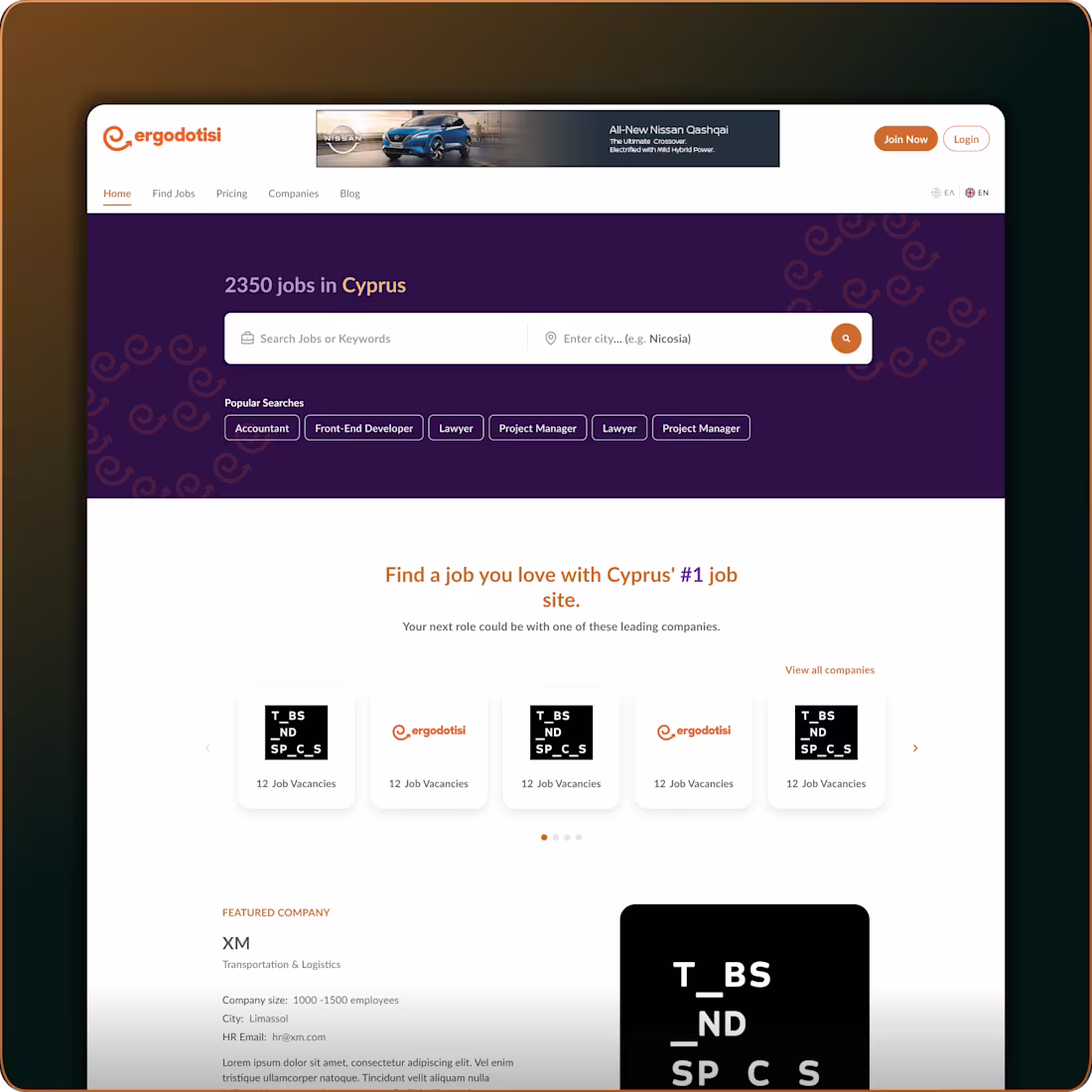 Cover image for Website revamp for the leading job board in Cyprus