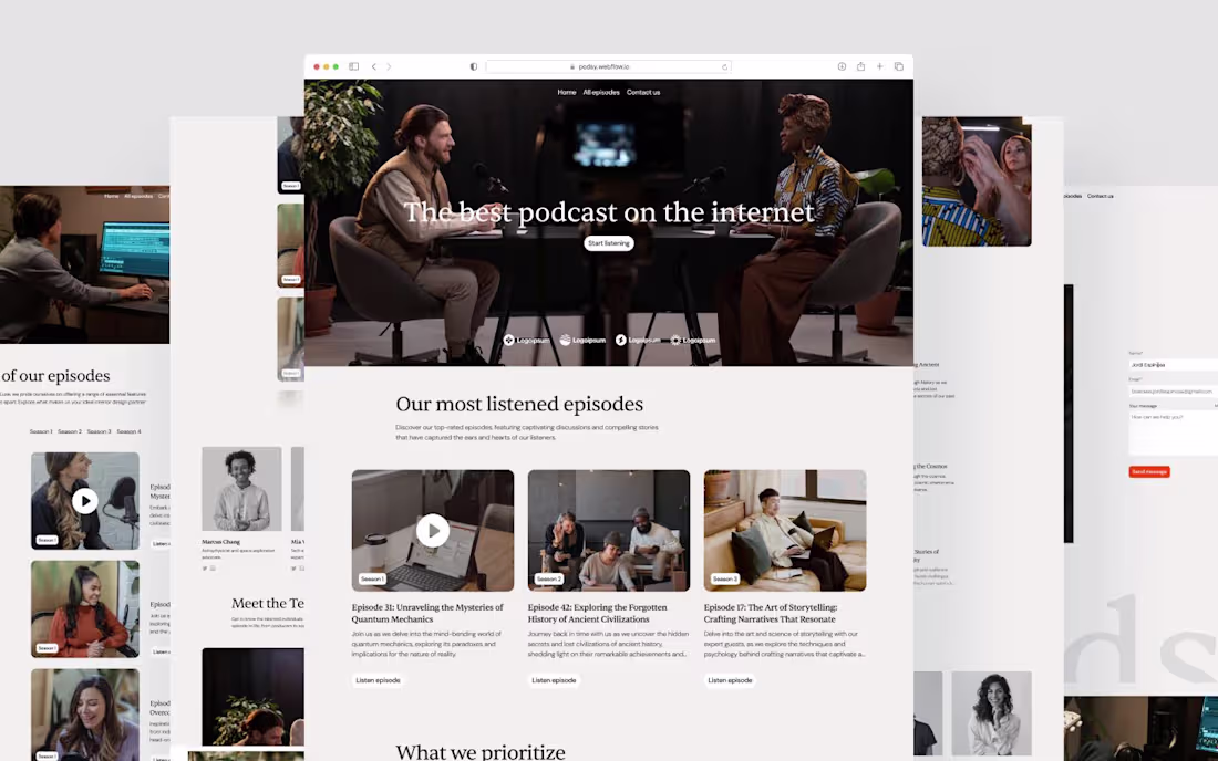 Cover image for Podcast Hub